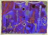Paul Klee Canvas Paintings - Hermitage